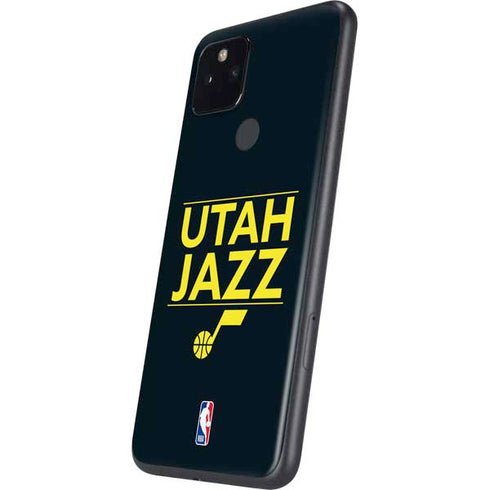 NBA Utah Jazz Standard - Black Google Pixel 5a Skin